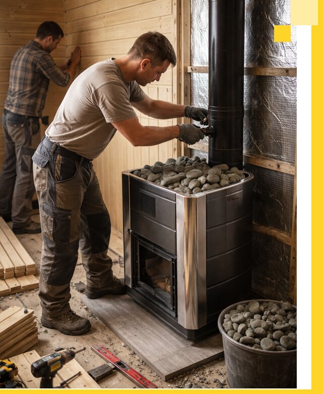 Проектирование и строительство парилок для бани в Сегеже под ключ