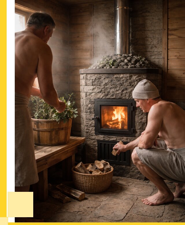 Банные печи под ключ в Сегеже от 46823 р. | ЭриданСгж кирпичная