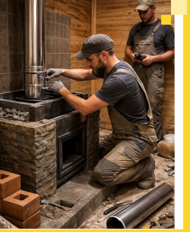 Изготовление и установка банных печей под ключ в Сегеже