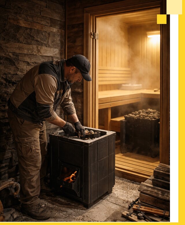 Строительство бани с сауной под ключ в Сегеже от проекта до сдачи