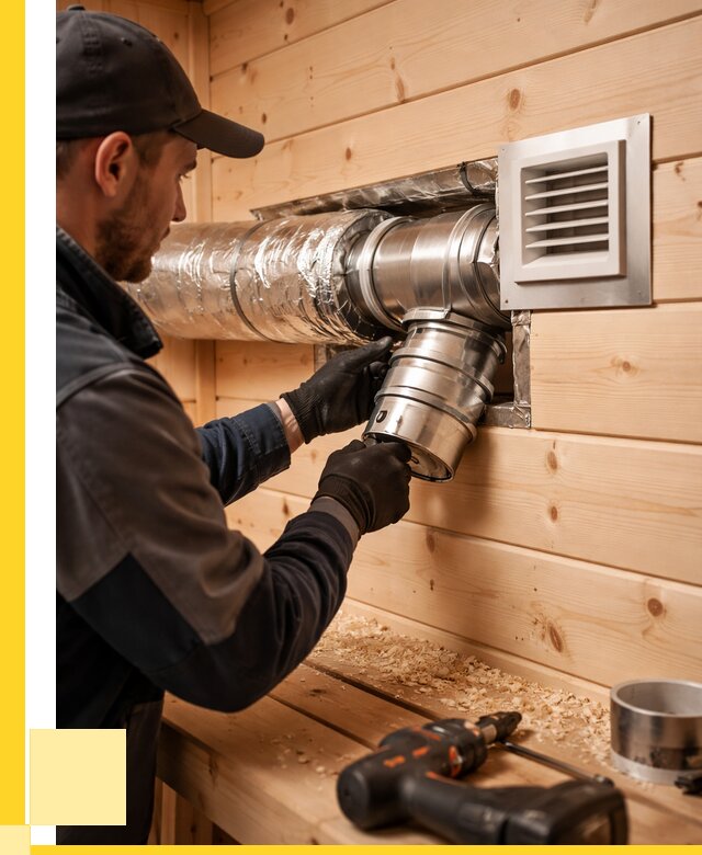 Монтаж вентиляции бани в Сегеже от 12486 р. | ЭриданСгж