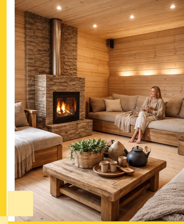 Проект бани с комнатой отдыха в Сегеже от 36418 р. | ЭриданСгж