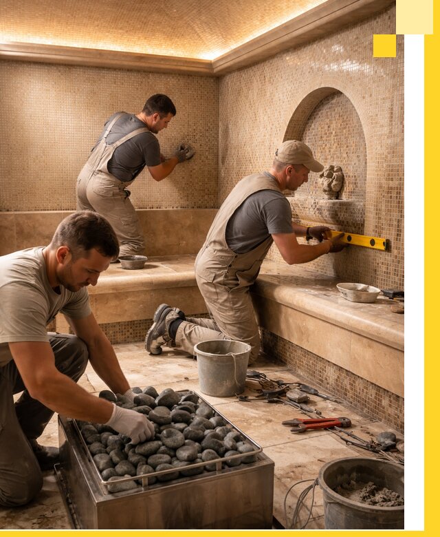 Проектирование и строительство хамама и сауны в Сегеже