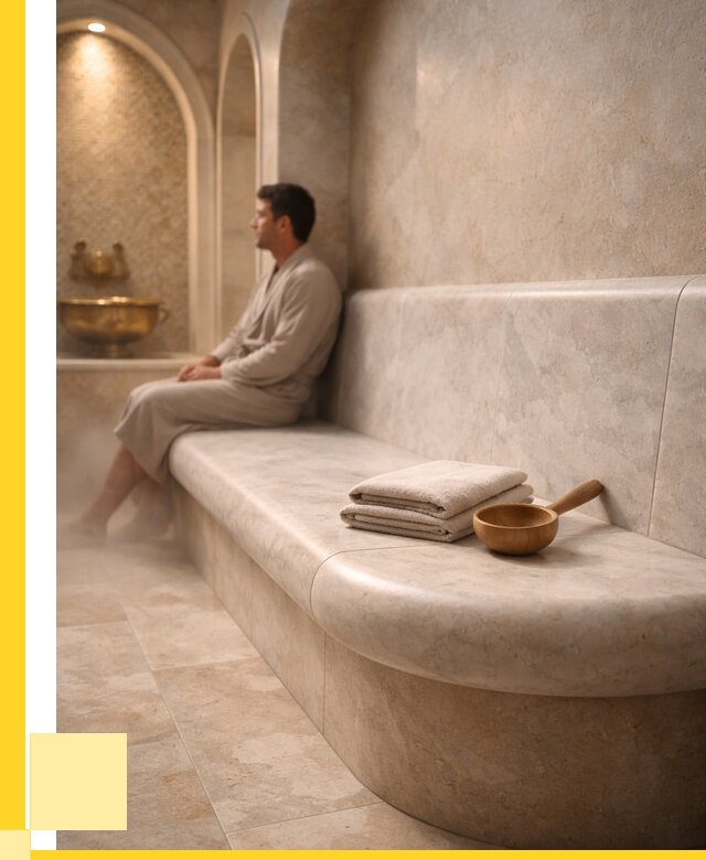 Сиденья для хамама в Сегеже под ключ от 12486 р. | ЭриданСгж