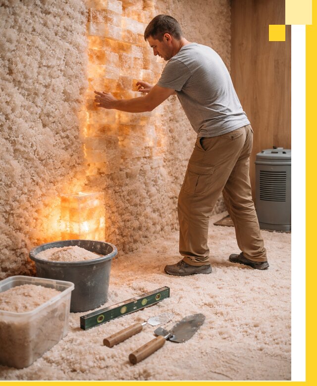 Проектирование и монтаж соляных комнат в Сегеже под ключ